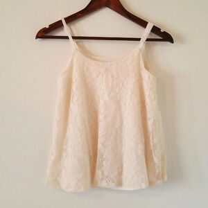 Cato Girls Lace Adjustable Spaghetti Top